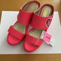 SISTER JENNI ピンク ウェッジサンダルのサムネイル