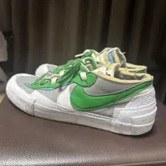 Nike スニーカー グリーン/グレー