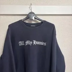 ZORN All My Homies Sweat Black スウェット刺繍