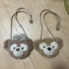 ダッフィ・シェリーメイ ショルダーバッグ ペアセット