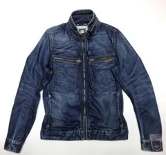 訳あり未使用品　G-STAR RAW　デニムジャケット　Gジャン　S　立体袖