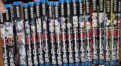 鬼滅の刃　漫画　０巻+５巻～22巻 特典シールとポストカード付き