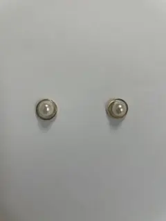 美品 K14WG 0.41ct 色石 ピアス ホワイトゴールド 上品 清楚 - メルカリ