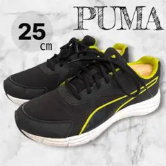 PUMA プーマ エクスペダイト ランニング　25cm 黒　377228-04