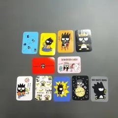 【A-1bb】サンリオキャラクターズ バッドばつ丸 フレークシール ♡