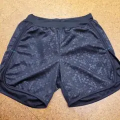asics ブラック　ショートパンツ　短パン　Lサイズ