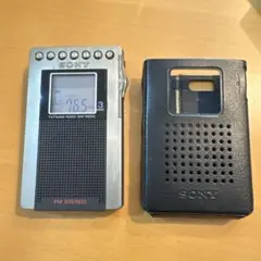 SONY SRF-R633V FM/AMラジオ　ケース付き