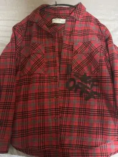 off-white ネルシャツ　sサイズ　美品のサムネイル