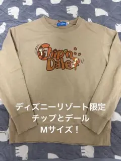 激レアM！東京ディズニーリゾート限定チップとデールスウェット