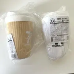 ハッピーくじ　セブンイレブン　B賞　セブンカフェ　ぬいぐるみチャーム