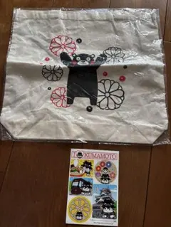 くまモン トートバッグ ステッカーセット 未使用品
