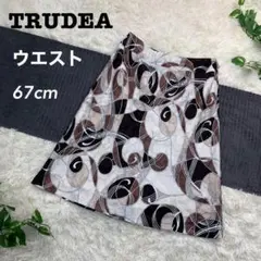 TRUDEA トルディア 総柄 タイトスカート 上品 オシャレのサムネイル
