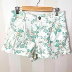 ショートパンツ 花柄 レディース おしゃれ