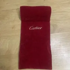 Cartier カルティエ　腕時計保存袋 ベルベット調 アクセサリー入れ