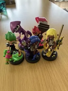 アミーボ　スプラトゥーン 5体セット