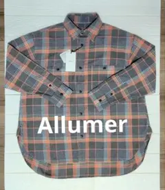【新品未使用】Allumer フランネルヴィンテージチェックシャツ サイズ1のサムネイル