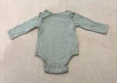 baby GAP グレー 長袖ロンパース 6-12ヶ月