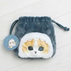 mofusand サメにゃん おかお巾着　タグつき新品未使用のサムネイル