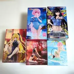 ToLOVEるダークネス モモ フィギュア 5体セット