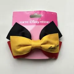 【新品未使用】ディズニー　バレッタ　ミッキー　ミッキーマウス