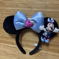 東京ディズニーシー　ミニーカチューシャ　15周年