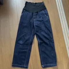 デニムマタニティパンツ
