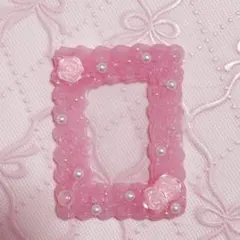 トレカケース ホイップデコ ピンク クリア