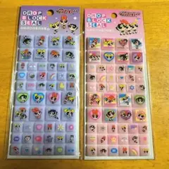 タイルシール パワーパフガールズ　2枚セット　パワパフ