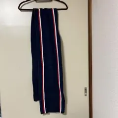 TOMMY HILFIGER ネイビー ストライプ マフラー