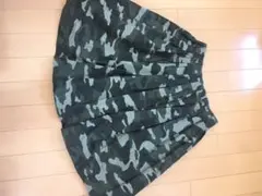 迷彩ギャザースカート FREE