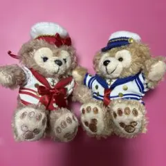 ダッフィー&フレンズ　ぬいぐるみストラップセット