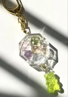 琥珀糖 宵闇熊ちゃん ハンドメイド シャカシャカシェイカー - メルカリ
