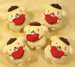 サンリオキャラクターズ 色んな表情マスコット ポムポムプリン タイトー限定　5個