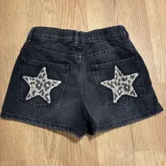 ZARA ダークグレー 星型刺繍 半ズボン 12-13歳