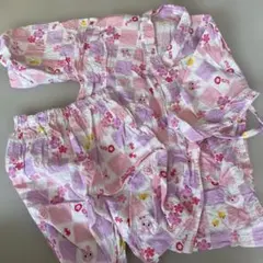 ミキハウス 甚平 ピンク 120cm