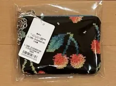 ⭐︎新品⭐︎LOVERARY BY FEILER チェリードット　キー&カードポーチ