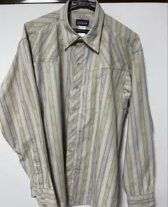 は*な様 Patagonia ストライプ長袖シャツ
