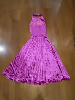 【美品 日本製 フラダンス衣装】ピンク Paondor ワンピース ドレス 黄 美品 日本製 フラダンス衣装】レッド Paondor ワンピース ドレス