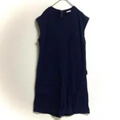 GU オールインワン(XL)大きいサイズ ノームコア カットソー ハーフパンツ