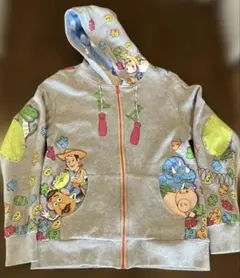 ディズニーランド　トイストーリーパーカー　Sサイズ