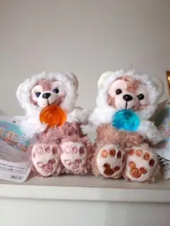 ダッフィー & シェリーメイ キーホルダー　クリスマス