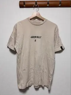 グラミチ 美品 フリークスストア 別注 Tシャツ 刺繍ロゴ ベージュ Sのサムネイル