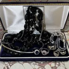 指輪　ネックレス　ピアス　イヤリング　昭和レトロ風　7点まとめ売り