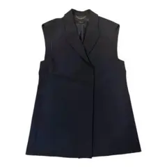 【美品】allureville テーラードジレ ブラック ベスト ノースリーブのサムネイル