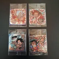 ワンピース大海賊シールウエハース　ヤマト　SP４枚セット　Ri