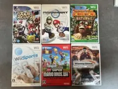 【24時間以内発送】Wiiゲームソフト6本セットバリューパック