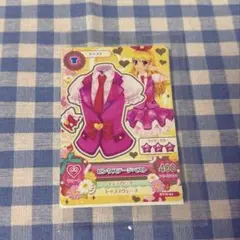 アイカツカード 星宮いちご トップス ピンクステージベスト