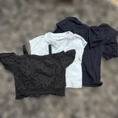 GU トップス3枚セット　120-130