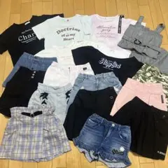 まとめ売り 女の子 夏服 140 150 ラブトキ アルジー ピンクラテ レピピ
