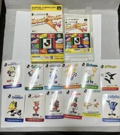 Jリーグエキサイトステージ94◾️箱&説明書&チームキャラクターカード12枚付き